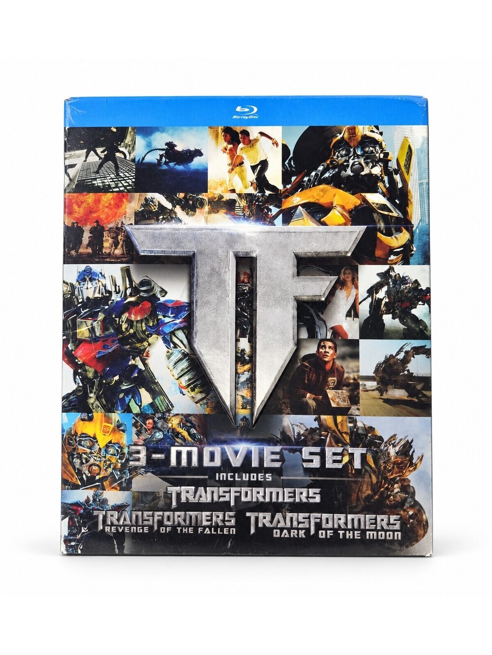 Transformers 3-Movie Set Blu-ray Trilogy 1-3 Revenge Fallen Dark Moon 3 Disc